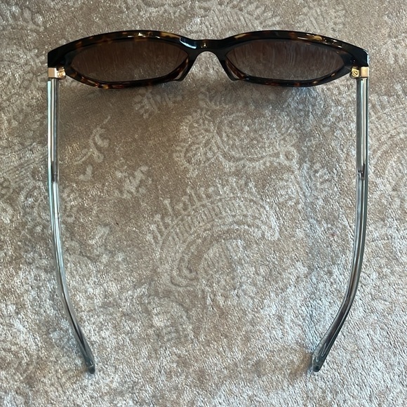 Brand New Kate Spade Philippa Cat Eye Tortoise Polarized Sunglasses Brown Lens - Picture 8 of 16